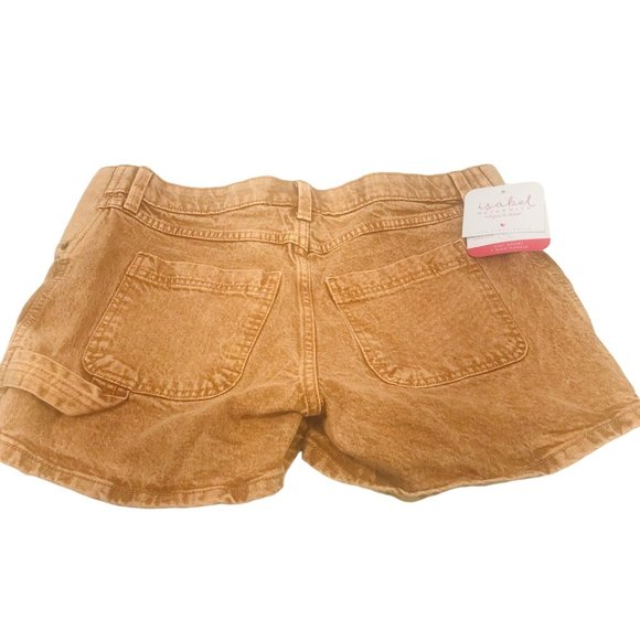Isabel Maternity Ingrid/Isabel Women's Size 4 Side Panel Brown Carpenter Short - Picture 2 of 16